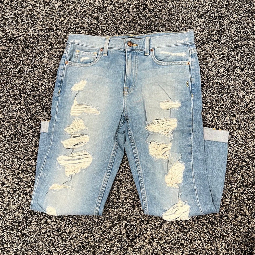 Ripped fitted Generic jeans